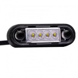 Lampa gabarit ovala cu LED FT-073Z Fristom Galbena bull-bar