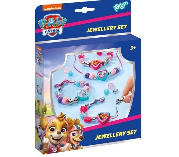 Set creativ DIY, Creeaza propriile bijuterii cu tematica Paw Patrol