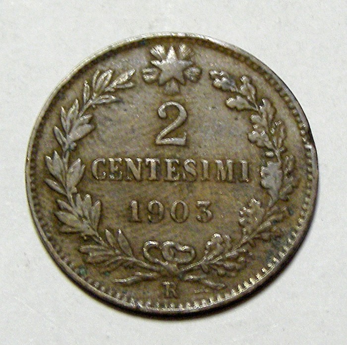 x600 ITALIA 2 CENTESEMI 1903 CUPRU FRUMOASA