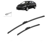 Cumpara ieftin Set 2 Stergatoare HYUNDAI ACCENT IV (RB) 2010-2018, pentru parbriz, Bosch Aerotwin Retrofit