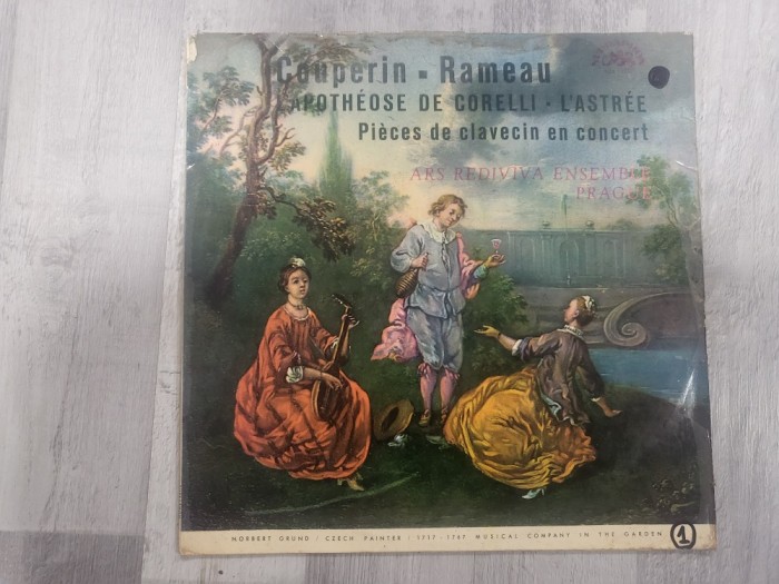 Couperin-Rameau: L&#039;Apotheose de Corelli L&#039;Astree.Pieces de clavecin en concert