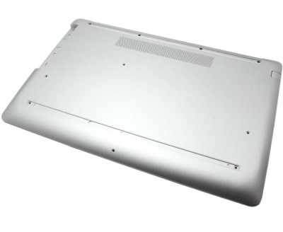 Bottom Case HP 17T-BY Carcasa Inferioara Argintie foto