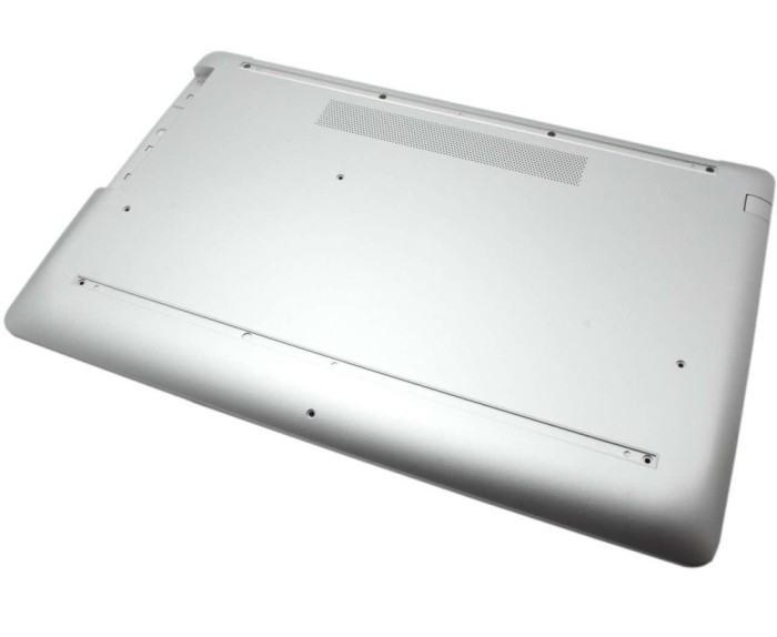 Bottom Case HP 17T-BY Carcasa Inferioara Argintie
