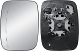 Geam oglinda Nissan Primastar 02.2021-; Renault Trafic 04.2021-, dreapta, incalzire; sticla asferica; sticla crom; 2 pini