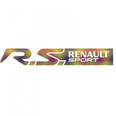 Sticker Renault RS Sport , Autocolant Performanta pentru Modele Renault Sport