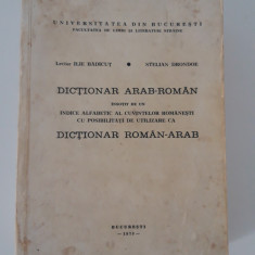 Ilie Badicut Dictionar arab-roman / roman-arab