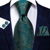 Set cravata + batista + butoni - matase - model 66