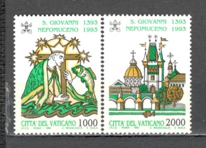 Vatican.1993 600 ani moarte Sf.Johann din Nepomuk SV.604