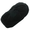 Fir Tricotat Acrilic Negru, 100g, 215m, Ace 4-5mm