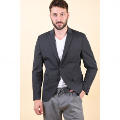 Sacou Selected Slim-Mylohive Grey Melange foto