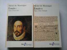 ESSAIS I+II (ESEURI) - MONTAIGNE - In limba franceza foto