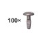 Set 100 surub fixare Citroen C2, C3, C3 Aircross, C3 Picasso, C4 Picasso, C5, C6, Evasion, Jumpy, Xsara; Peugeot 1007, 2008, 206, 207, 208, 407, 607,