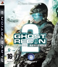 Joc Tom Clancy&#039;s Ghost Recon Advanced Warfighter 2 PS3 PlayStation 3, Second-Hand