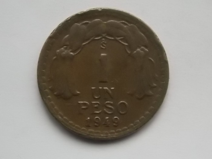 UN PESO 1949 CHILE