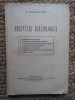 ORIENTARI BIBLIOLOGICE de N. GEORGESCU - TISTU , 1938