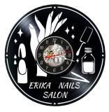 SALON MANICHIURA ( PERSONALIZABIL)-ceas de perete