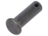 Bulon oțel 6mm x 18mm cu orificiu DIN 1434