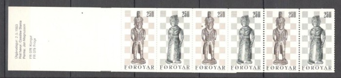 Feroe.1983 Figurine de sah carnet DF.207