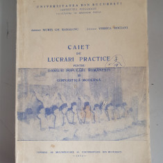 Caiet de lucrari practice pt.dansuri populare romanesti - Mures Gh.Radasanu