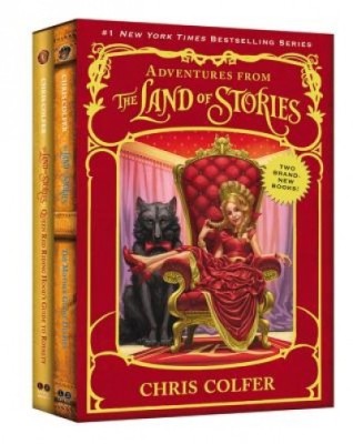 Adventures from the Land of Stories Set: The Mother Goose Diaries and Queen Red Riding Hood&amp;#039;s Guide to Royalty foto
