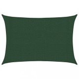 Cumpara ieftin Parasolar, verde inchis, 3x4 m, HDPE, 160 g/m&sup2;