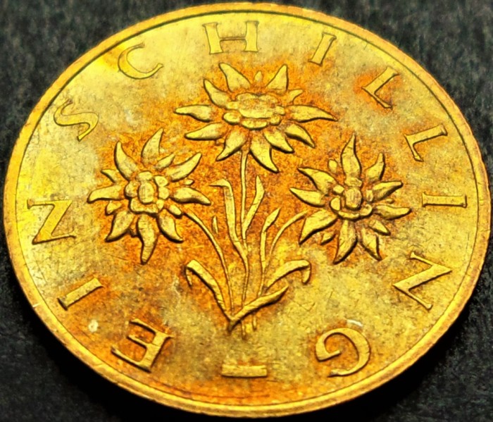 Moneda 1 SCHILLING - AUSTRIA, anul 1991 *cod 1164 D