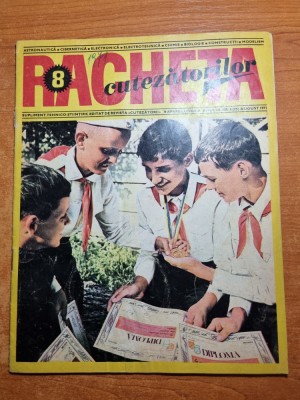 revista racheta cutezatorilor august 1971 foto