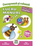 Decupeaza si ruleaza. Lucru manual. Animale din gradina