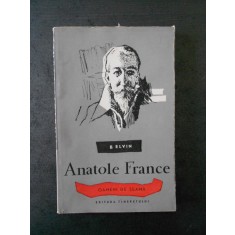 B. ELVIN - ANATOLE FRANCE
