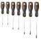 Set 7 șurubelnițe Phillips și plat NEO TOOLS, magnetice, m&acirc;nere ergonomice antialunecare