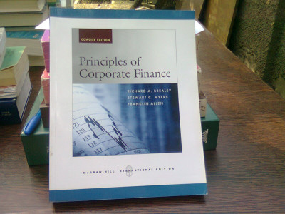 Principles of corporate finance - Richard A. Brealey (Principiile finanțelor corporative) foto