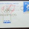 PLIC OCAZIONAL - EXPOZITIA FILATELICA TEMATICA EXPOLIMP &#039;76 TIMISOARA
