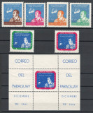 Paraguay 1961 Mi 972/978 lipsa 977 + bl 12 MNH - Alan B. Shepard, astronaut, Nestampilat