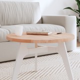 vidaXL Blat de masă rotund, &Oslash;60x2,5 cm, lemn masiv de fag