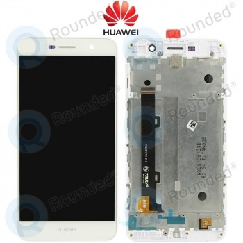 Huawei Y6 Pro (TIT-AL00) Unitate de afișare completă albă 97070MDU foto