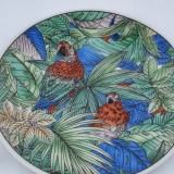 Farfurie mica decorativa portelan, veche , vintage - Japonia