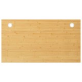 VidaXL Blat de birou, 100x60x1,5 cm, bambus