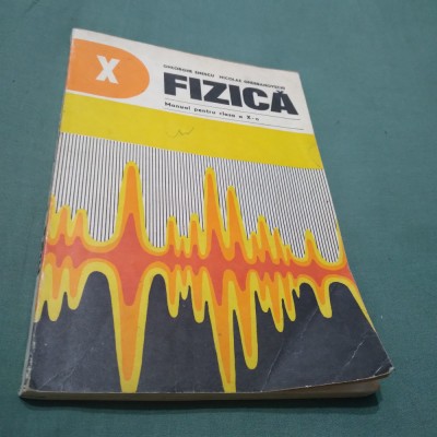 MANUAL FIZICA CLASA X GHEORGHE ENESCU 1978 foto
