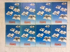 nouvelles de france colectie lot 8 reviste in limba franceza stiri din Franta cultura arta film muzica 1979-1980