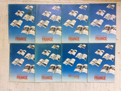 nouvelles de france colectie 8 reviste in limba franceza stiri din Franta 1979 foto