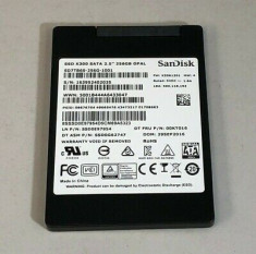 SSD Sandisk x300 OPAL 256GB SATA-3 6Gb/s 100% LIFE foto