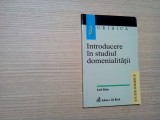 INTRODUCERE IN STUDIUL DOMENIALITATII - Emil Balan - 2004, 119 p.