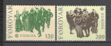 Feroe.1981 EUROPA-Folclor KF.9, Nestampilat