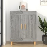 vidaXL Dulap, gri sonoma, 69,5x34x90 cm, lemn compozit