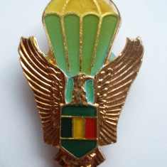 BELGIA - INSIGNA MILITARA PARASUTIST , IM 1.37