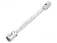 Cheie tubulară cu articulație 18mm și 19mm oțel crom-vanadium