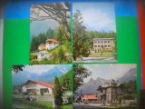 HOPCT LOT 3124 BUSTENI -PRAHOVA- 4 CARTI POSTALE-CIRCULATE, Circulata, Printata
