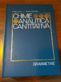 Chimie analitica cantitativa * Gravimetrie *