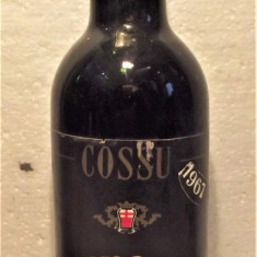 C 1 - Vin CANNONAU DI JERZU -SARDEGNA, cl 72 gr 12 recoltare 1967