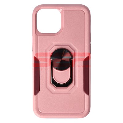 Toc TPU+PC Shockproof Ring Case Apple iPhone 13 mini Pink Raspberry foto